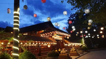 Façade de l’hébergement