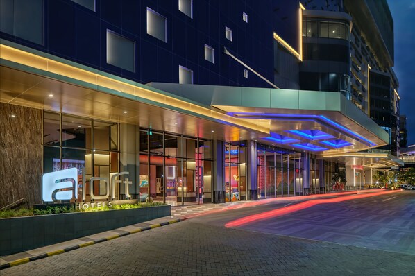 EntrĂ©e de lâhĂ©bergement