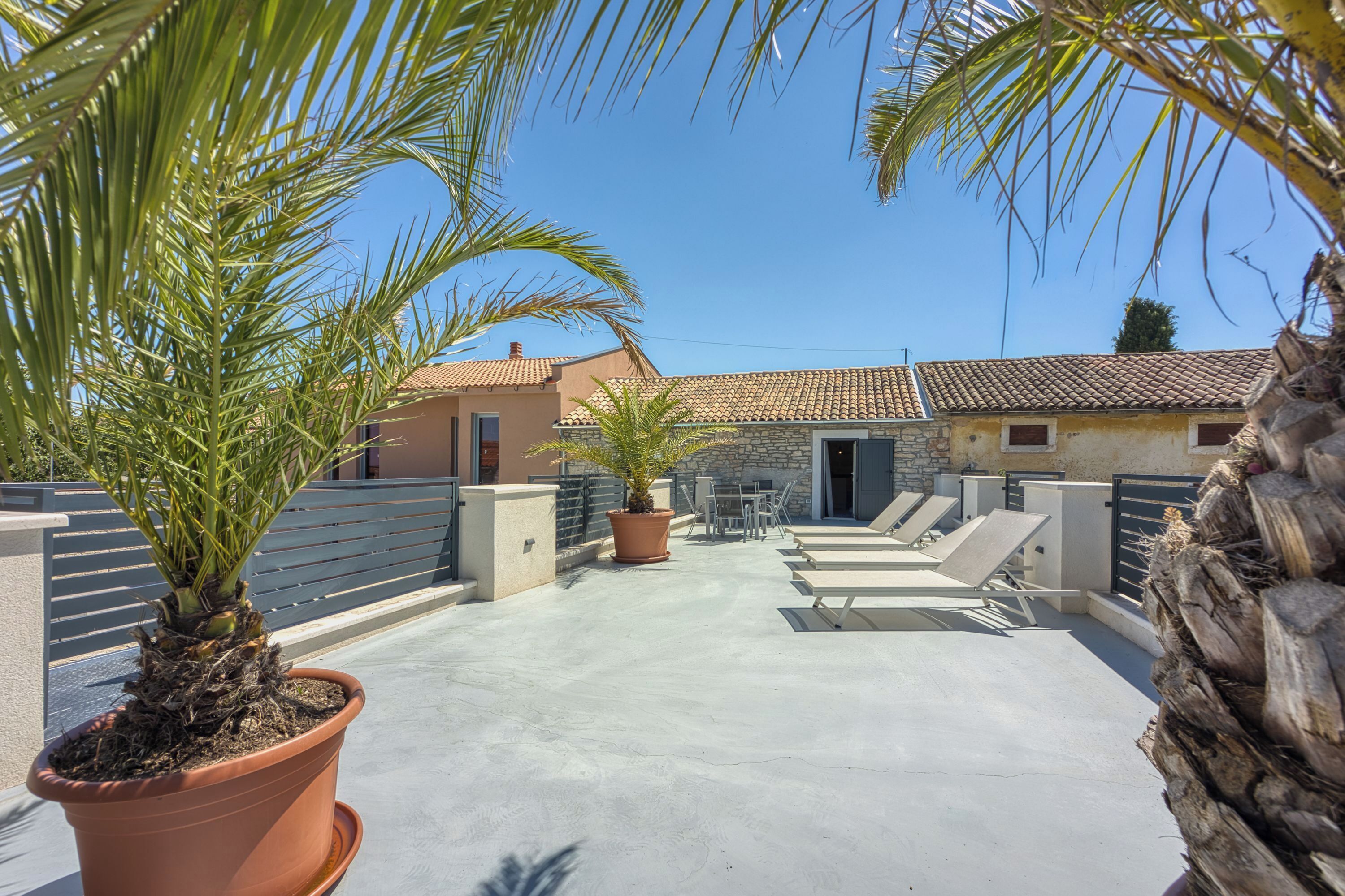 Luxury Villa, Multiple Bedrooms, 2 Bathrooms (Villa Galant with Pool and Sauna) | Terrace/patio