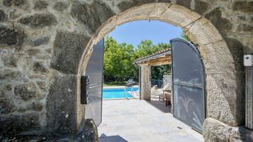 Seasonal outdoor pool