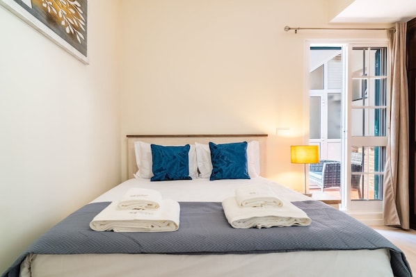 1 Schlafzimmer, Bügeleisen/Bügelbrett, Internetzugang, Bettwäsche