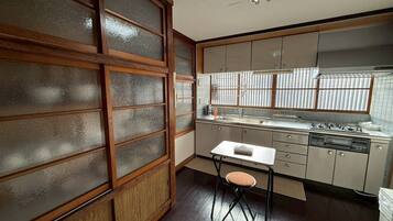 House, Balcony, Ocean View | Private kitchen | Full-size fridge, microwave, stovetop, rice cooker
