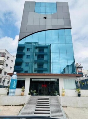 Fassade der Unterkunft