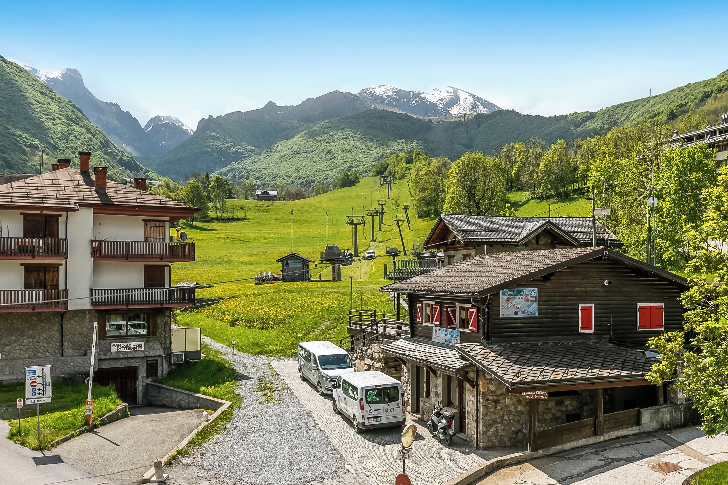 Appartement Standard, plusieurs chambres, côté montagne (Boutique Apartment Limone Ski In Ski) | Extérieur