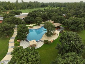 Aerial view - Mamaya Resort & Spa By Four Leaf Hotels (Garhmukteshwar)
