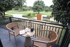 Superior-Zimmer, Gartenblick