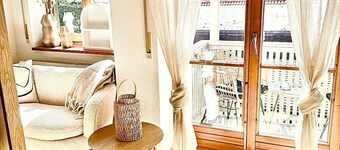 Allgäu boho apartment with balcony