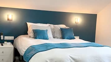 2 chambres, lit parapluie, draps fournis