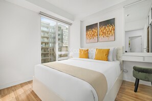 公寓, 2 間臥室, 城市景 | 2 間睡房、手提電腦工作空間、熨斗/熨衫板、免費 Wi-Fi