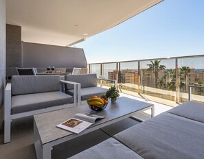 Deluxe Apartment, Beach View | View from room - Sunset Cliffs Residence (Benidorm)