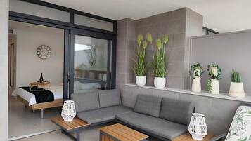 Apartamento Confort, vistas a la playa | Balcón