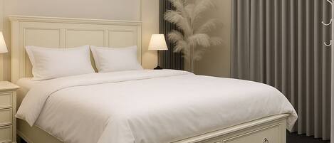 Luxury Penthouse 105 | 무료 미니바, 노트북 작업 공간, 암막 커튼, 방음 설비