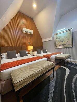 Chambre quadruple | Literie fournie