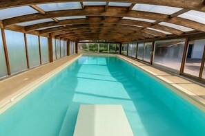 Pool - 6-person family home with private heated indoor pool (AURIAC DU PERIGORD)