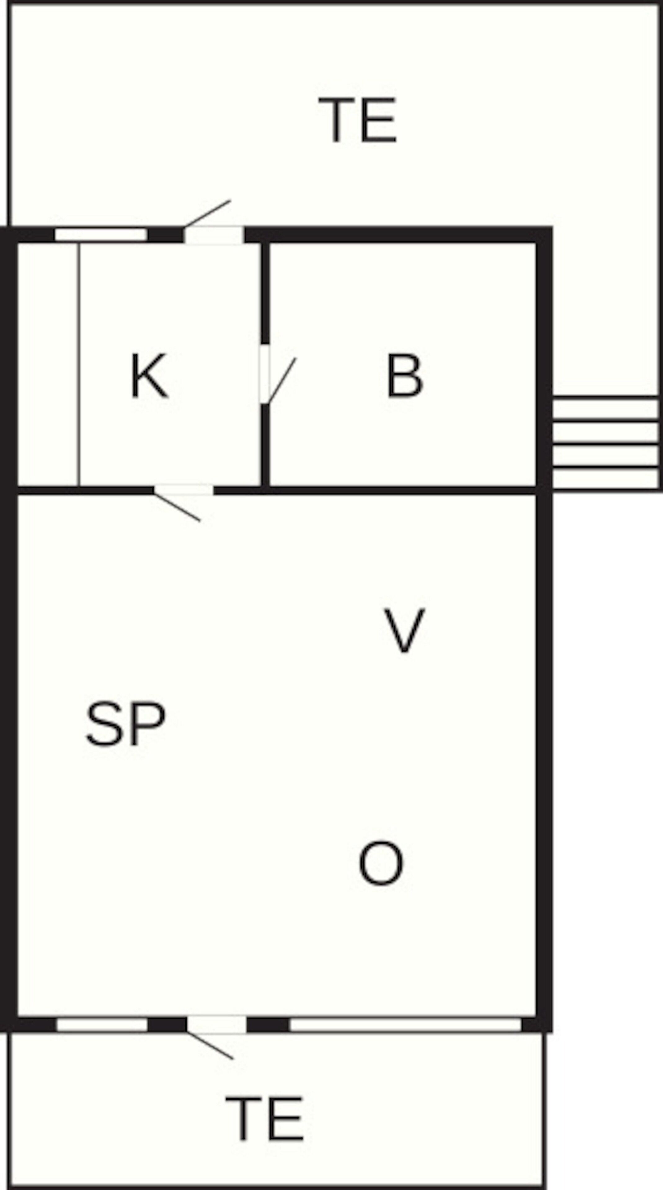 Classic Apartment, 1 Bedroom | Floor plan