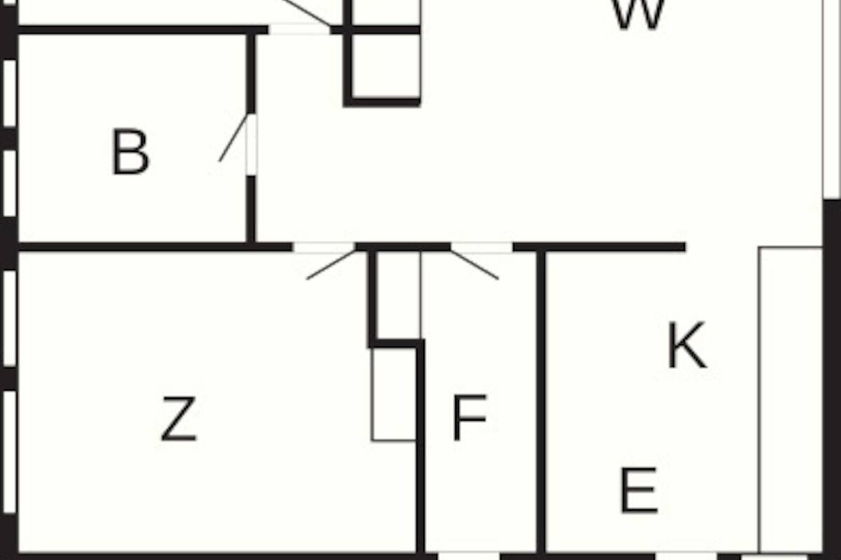 Casa luxo, 2 quartos | Planta do andar