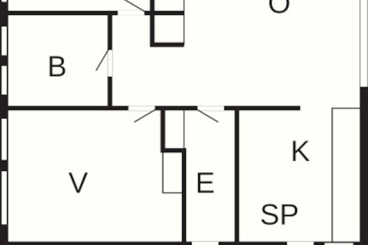 Comfort House, 2 Bedrooms | Floor plan