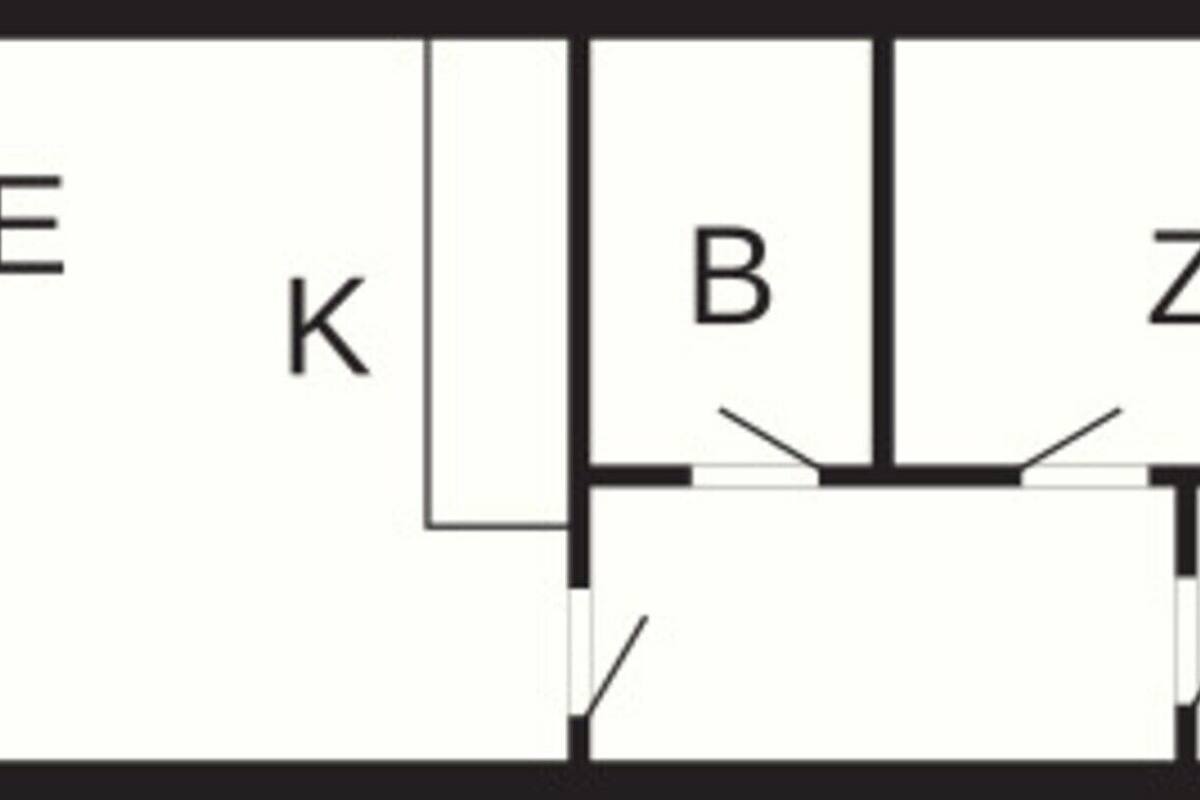 Deluxe Apartment, 2 Bedrooms | Floor plan