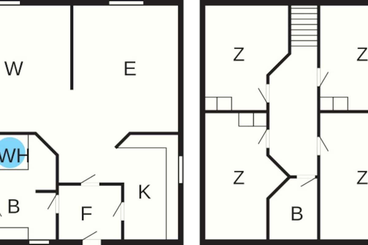 Classic House, 5 Bedrooms | Floor plan
