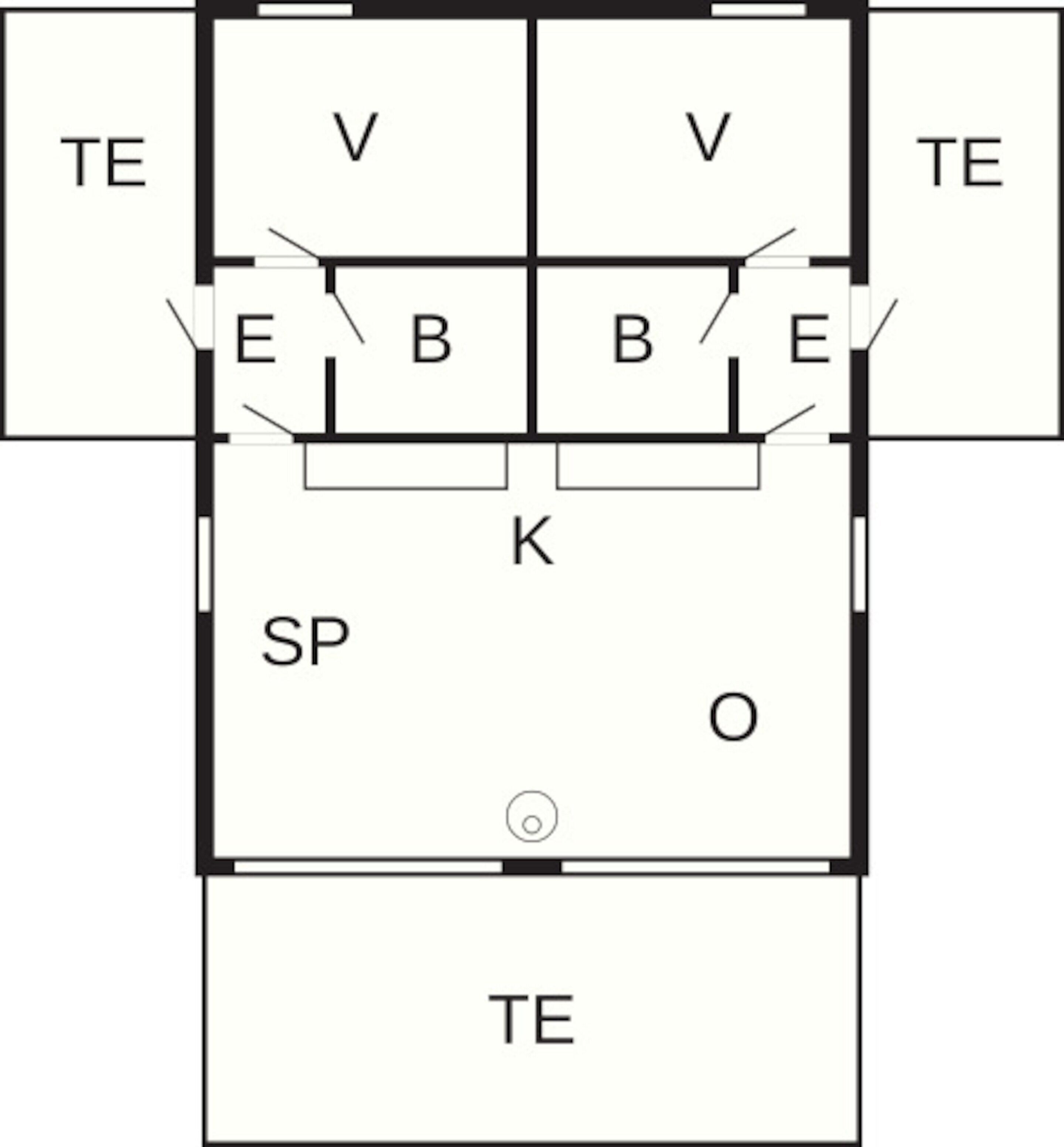 Classic House, 2 Bedrooms | Floor plan