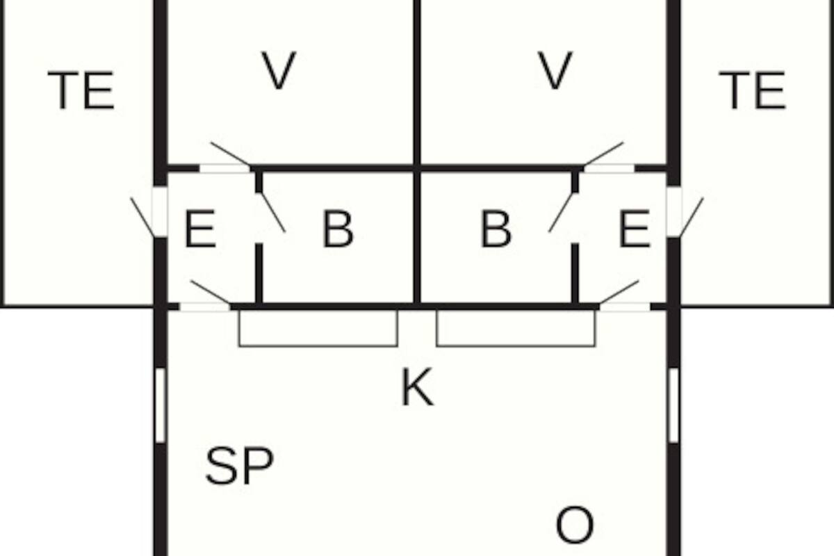 Classic House, 2 Bedrooms | Floor plan