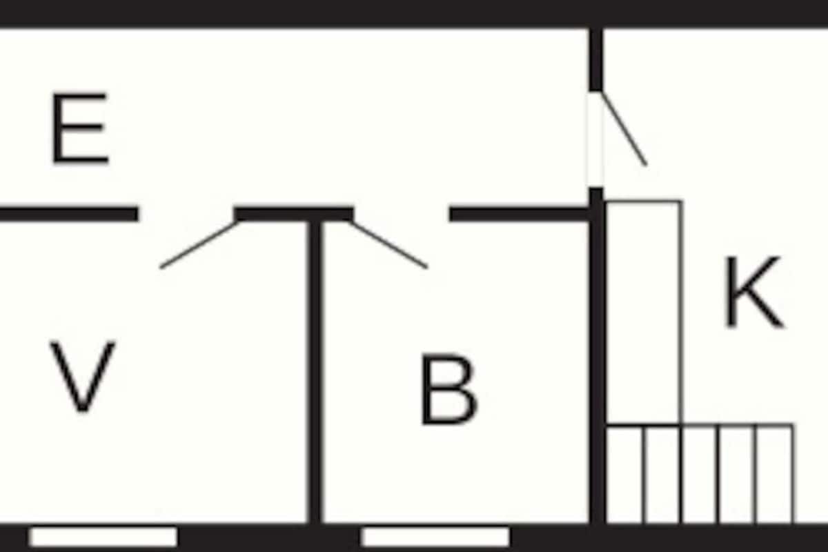 Apartamento clássico, 3 quartos | Planta do andar