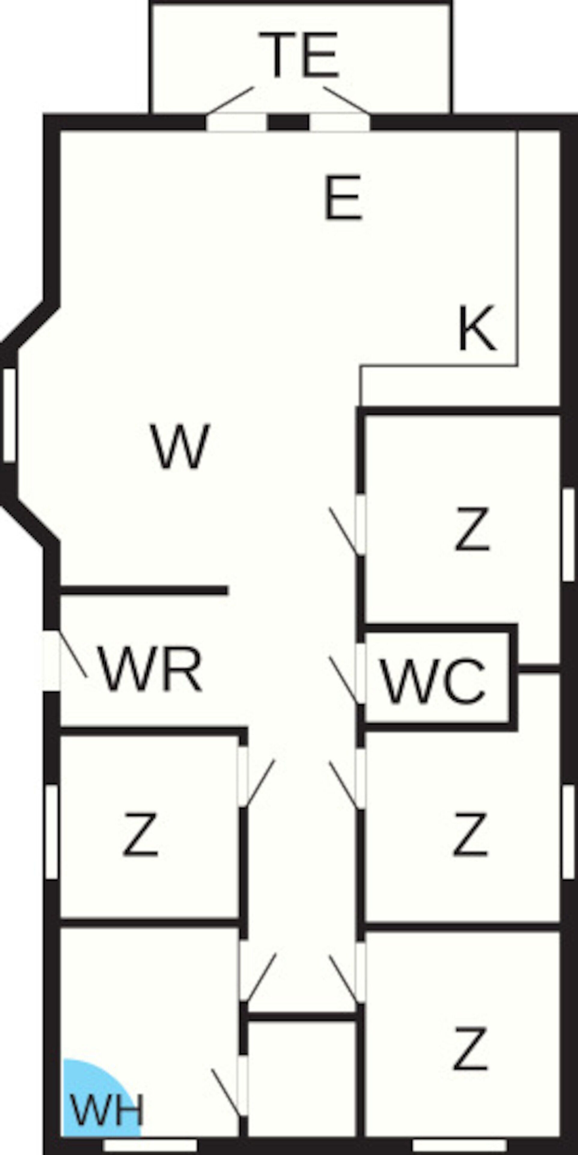 Comfort-hus - 4 soveværelser | Plantegning
