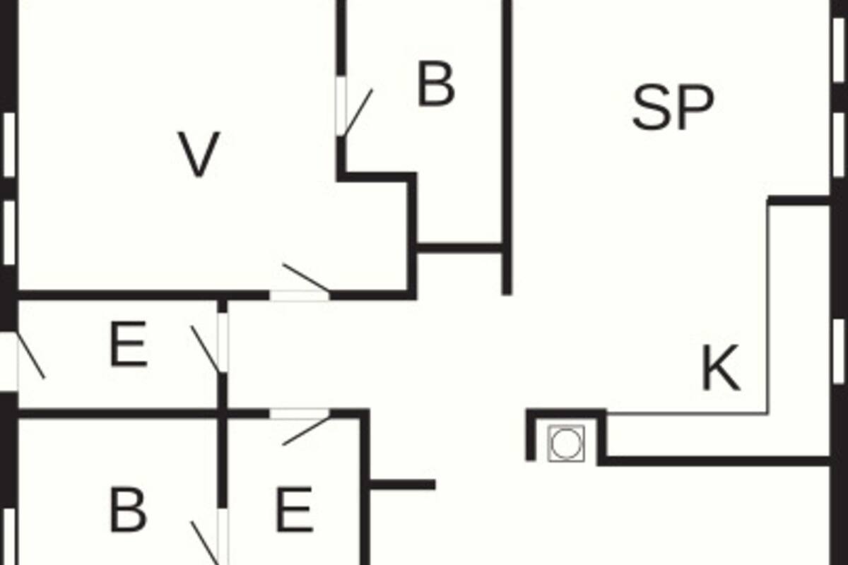 Comfort House, 2 Bedrooms | Floor plan