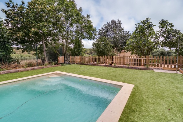 Schwimmbad des Ferienhauses