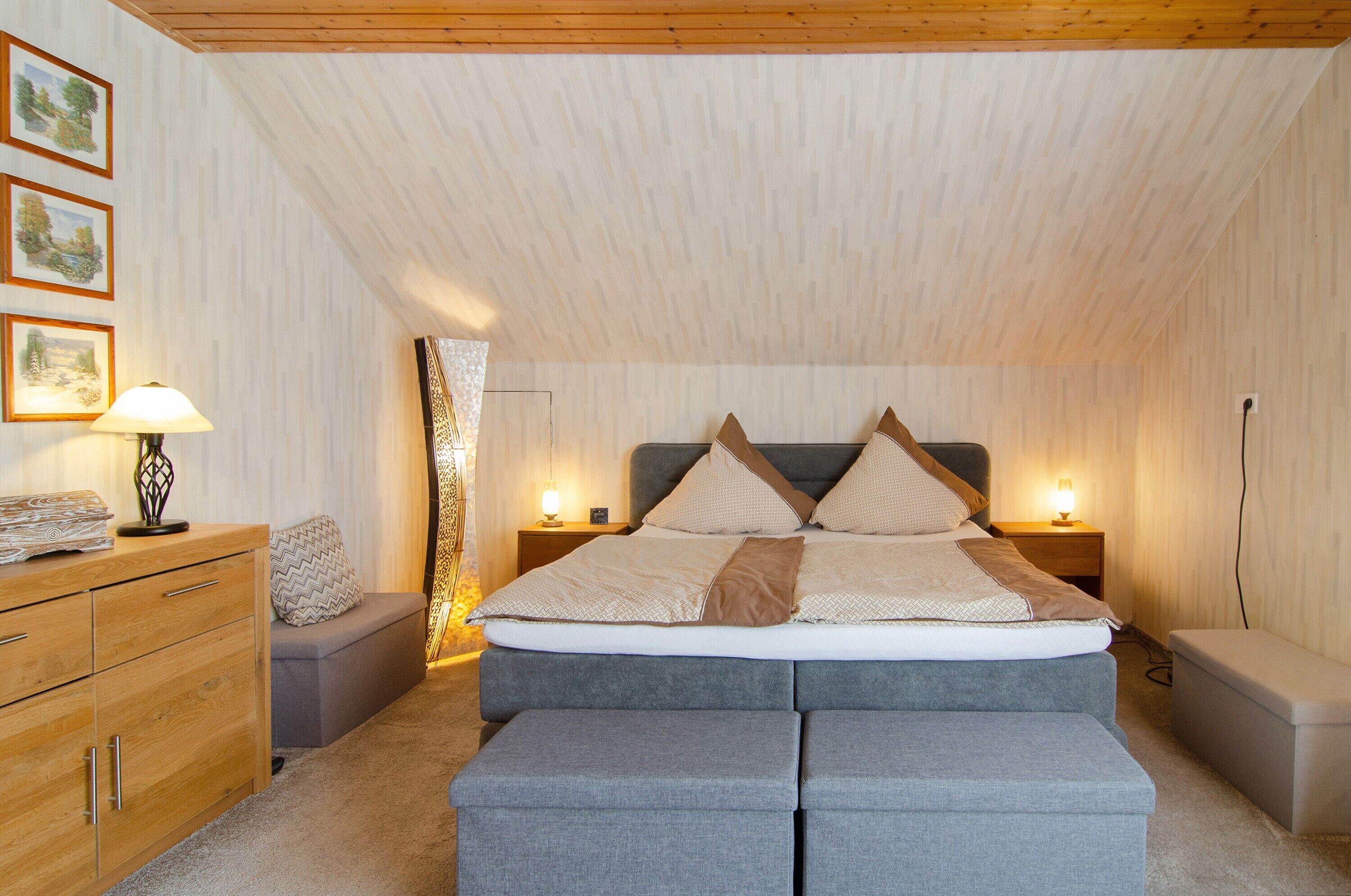 2 Schlafzimmer, Bügeleisen/Bügelbrett, kostenloses WLAN, Bettwäsche