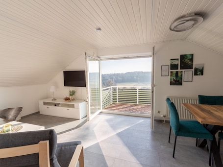 Interni. Appartamento 'Pia' con balcone e Wi-Fi