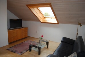 TV, ping pong - Apartment 'Mit Pool' with Shared Pool, Shared Garden and Wi-Fi (Straubenhardt)