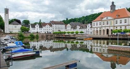Wohnung 2 Birkenwald mit Gemeinschaftsterrasse, Gemeinschaftsgarten und WLAN