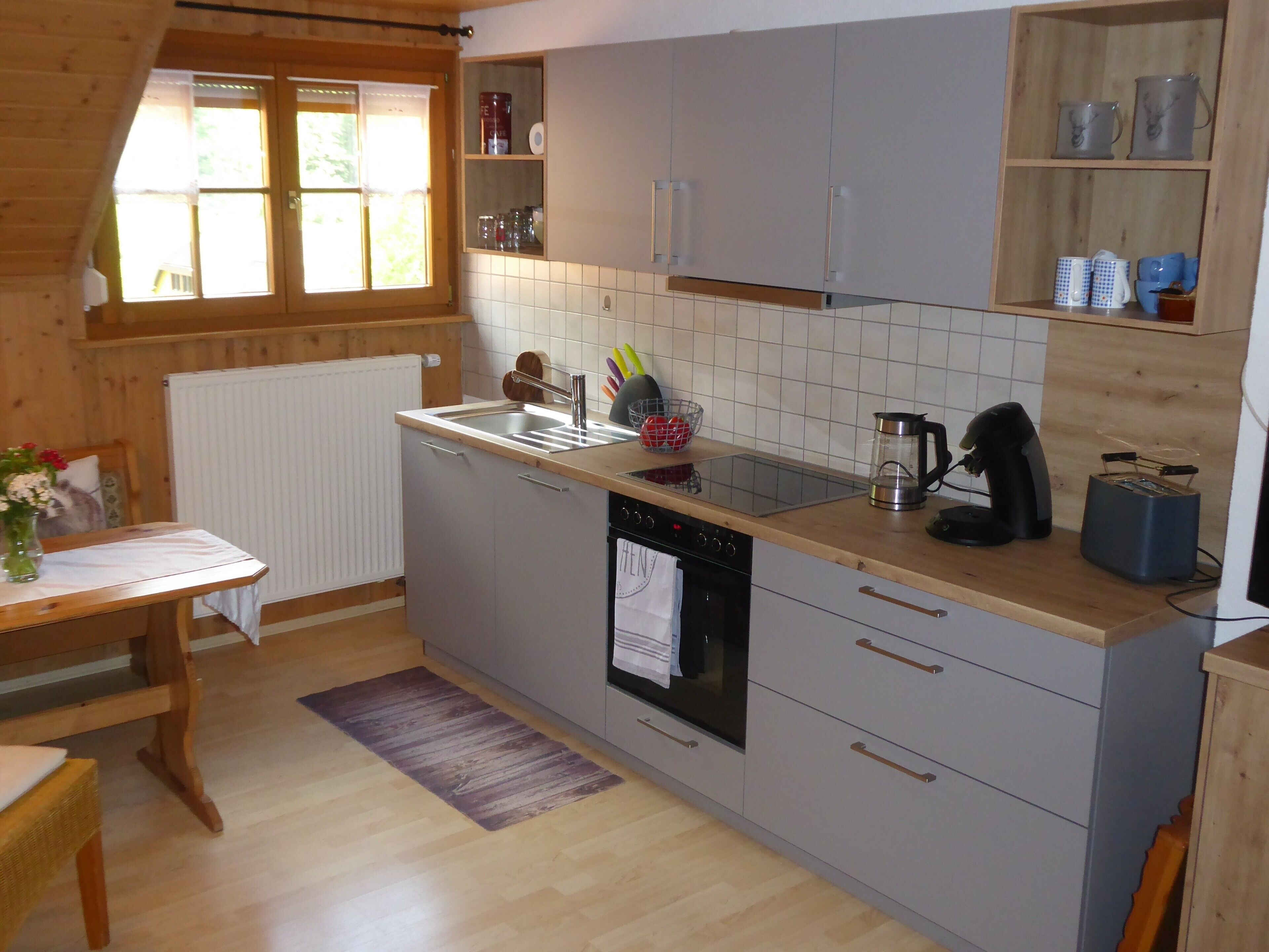 Kühlschrank, Ofen, Herdplatte, Geschirrspüler