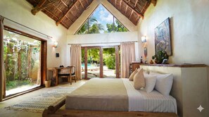 高級別墅, 泳池景