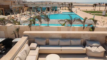 Deluxe Double or Twin Room, Sea View | View from room