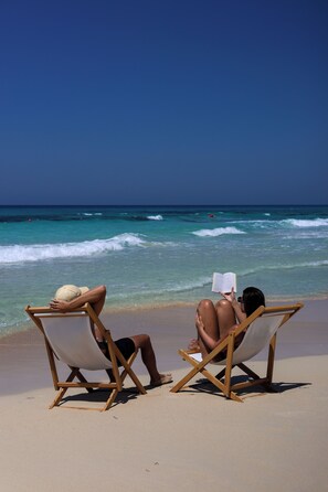 Private beach, white sand, beach cabanas, sun-loungers - Makai by Dhara Hotels  (El Dabaa)