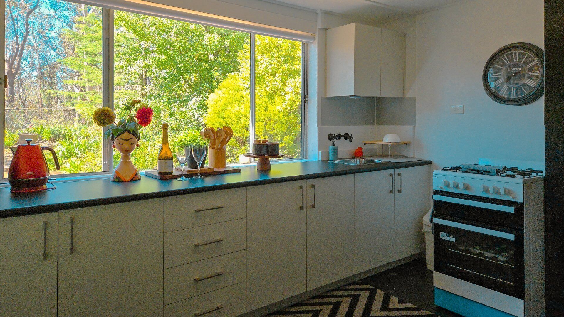 Microwave, oven, stovetop, toaster