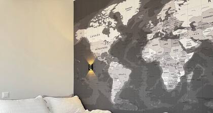 Skyline apartment in lovely Bishkek with 2-bedroom, near complex BISHKEK PARK