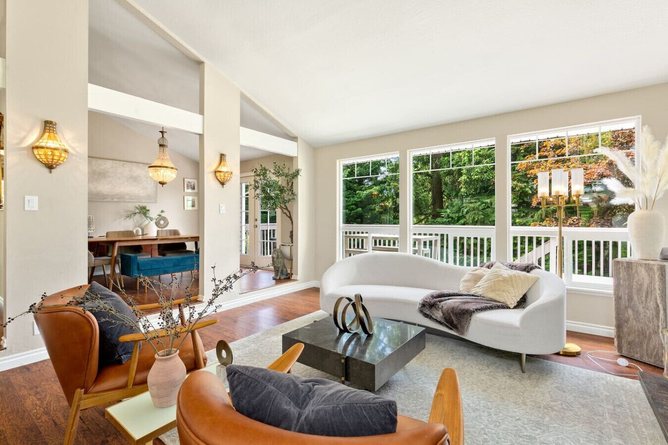 電視、壁爐、音響