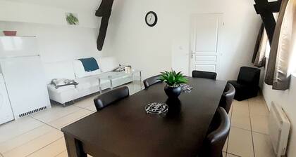 Chez Benjamin -> 5-person apartment in Azay le Rideau