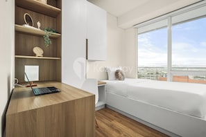 Apartment, 3 Bedrooms, City View | Laptop workspace, iron/ironing board, free WiFi