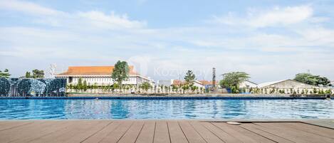 Alberca al aire libre