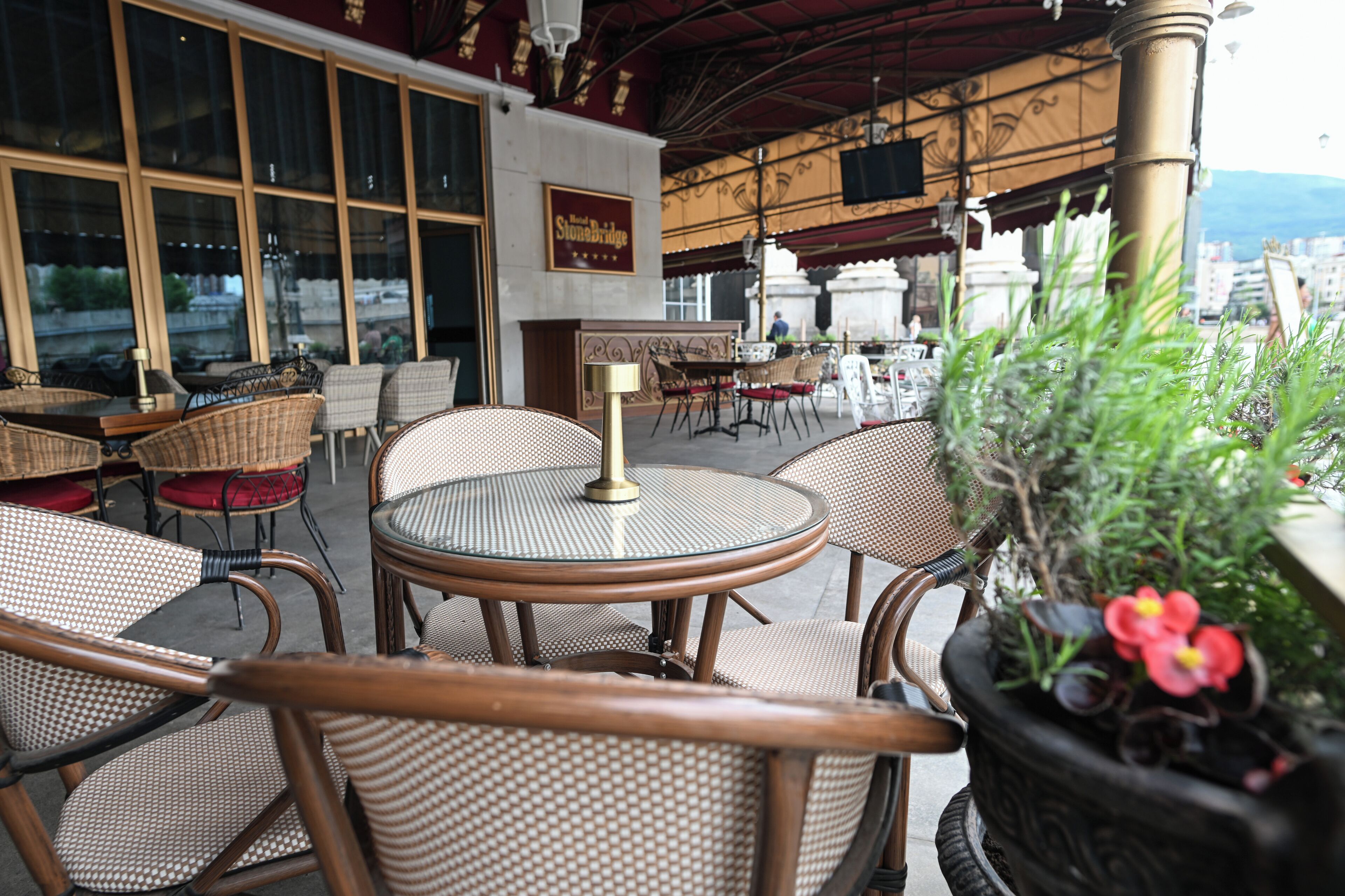 Restaurante al aire libre