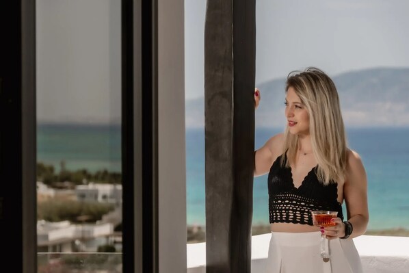 Villa, 3 Yatak Odası, Kişiye Özel Havuzlu, Deniz Manzaralı | Odadan manzara
