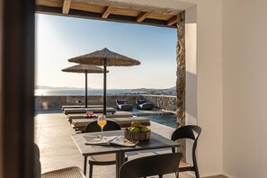 Terrace/patio - Lithia Exclusive Villas (Naxos)