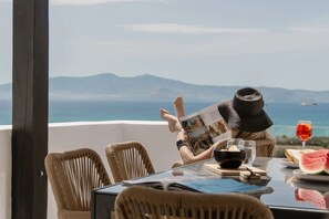 Balcony view - Lithia Exclusive Villas (Naxos)