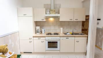 Kühlschrank, Ofen, Herdplatte, Geschirrspüler