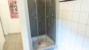 Shower, hair dryer