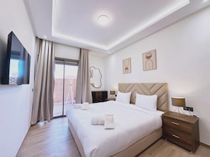 1 Schlafzimmer, Bügeleisen/Bügelbrett, kostenloses WLAN, Bettwäsche